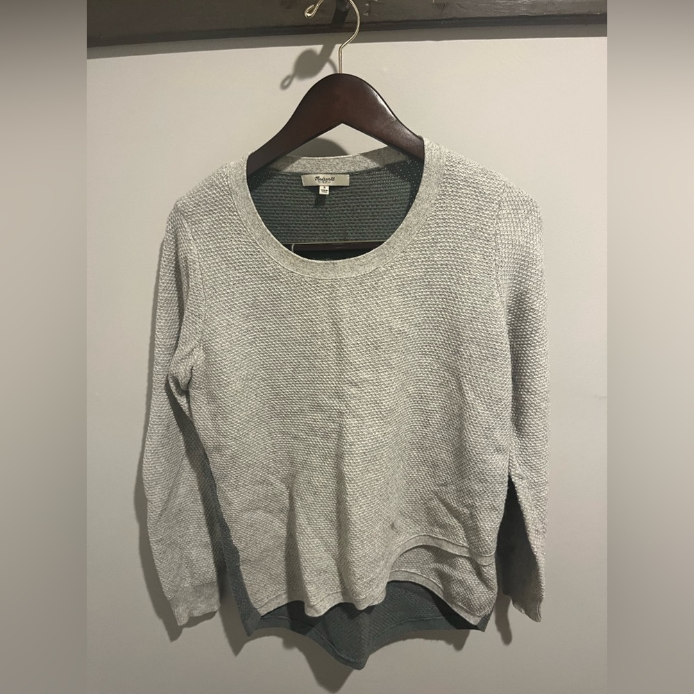 Size small grey Madewell sweater